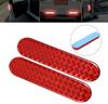 Reflector Protector Bike Reflector Stick-on Reflective Sticker Car Reflector Square Car Bike Bicycle Ship