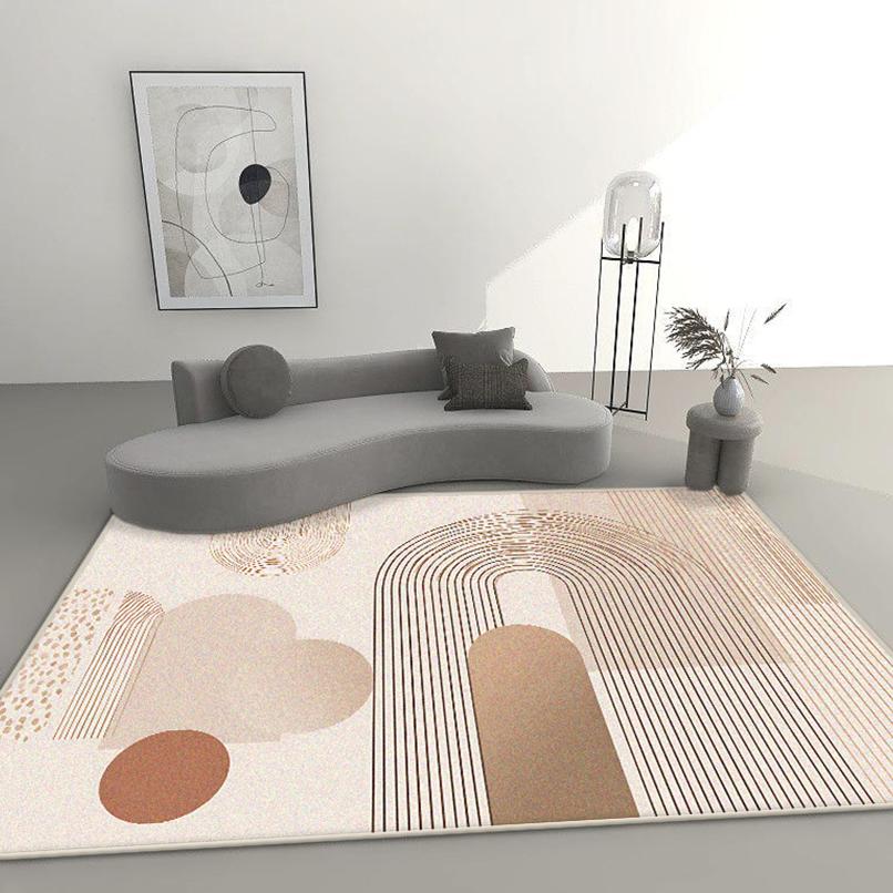 Simple Style Big Living Room Flannel Rugs Home Decoration Easy Clean Bedroom Carpet Washable Mat for Floor Lounge Rug Lounge