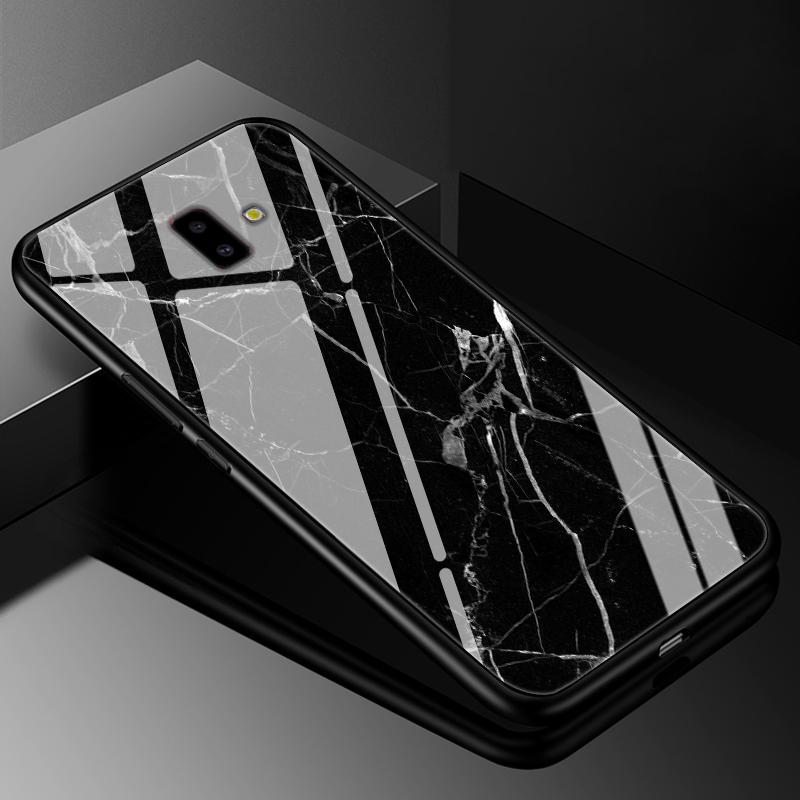 For Samsung J6 2018 Case Cover Tempered Glass Cases for Samsung Galaxy J4 J6 Plus 2018 J8 J7 J730 2017 Prime Hard Back Bumper J6