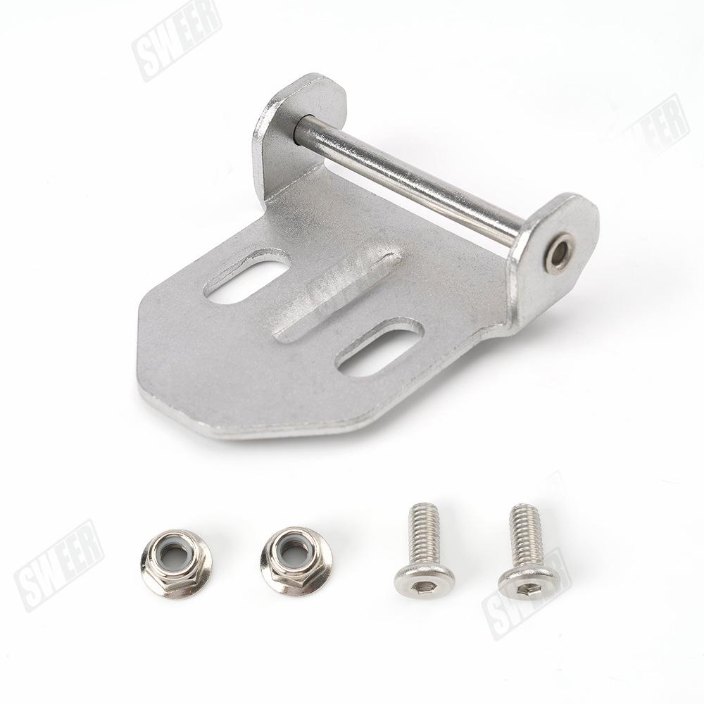 Uniwersalny hak blokujący ze stali nierdzewnej do bagażnika samochodowego, kufra tylnego i bocznych kufrów motocyklowych