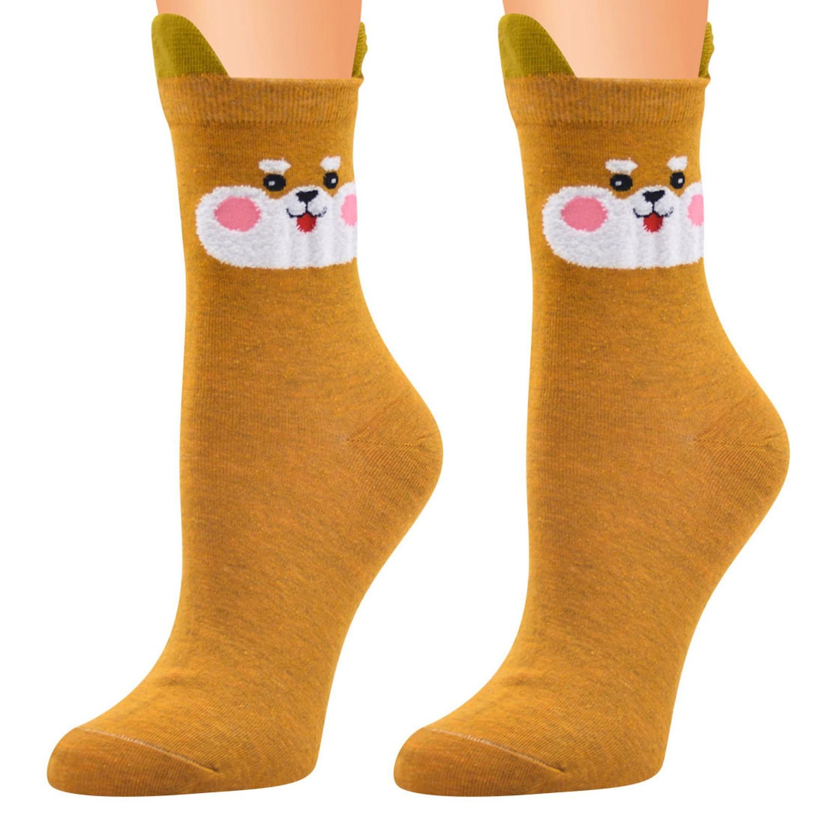 

Унисекс женские повседневные хлопковые женские носки с принтом удобные спортивные носки с героями мультфильмов