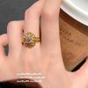 Austrian Honeycomb, Bauhinia Ribbon Flowery Gemstone Stud Earrings, Sotheby'S, Honeycomb Engraved Zircon Necklace, Set