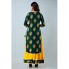 Women Party Wear Top Tunic Kurta Skirt Set Indian Bollywood Rayon Kurti Ethnic VSO-1705 C