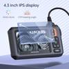 4.3-inch IPS Screen High-definition Car Endoscope Camera with Light Borescope Sewer Camera 1080P HD Inspection Camera for Home/P