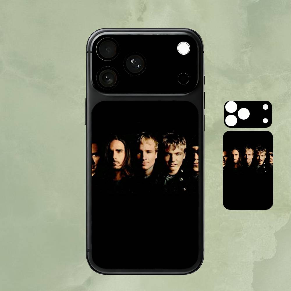 

B-Backstreet Boys Plain Decal Skin for iPhone17 Pro Max Mini Back Film Cover Wrap Screen Protector Anti-scratch Durable Sticker iPhone17pro