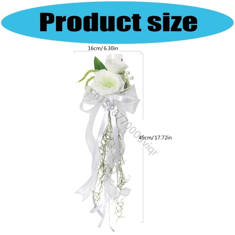 Soft Comfortable Artificial Flower Champagne Glass for Bridal & Banquet Setting AXYD