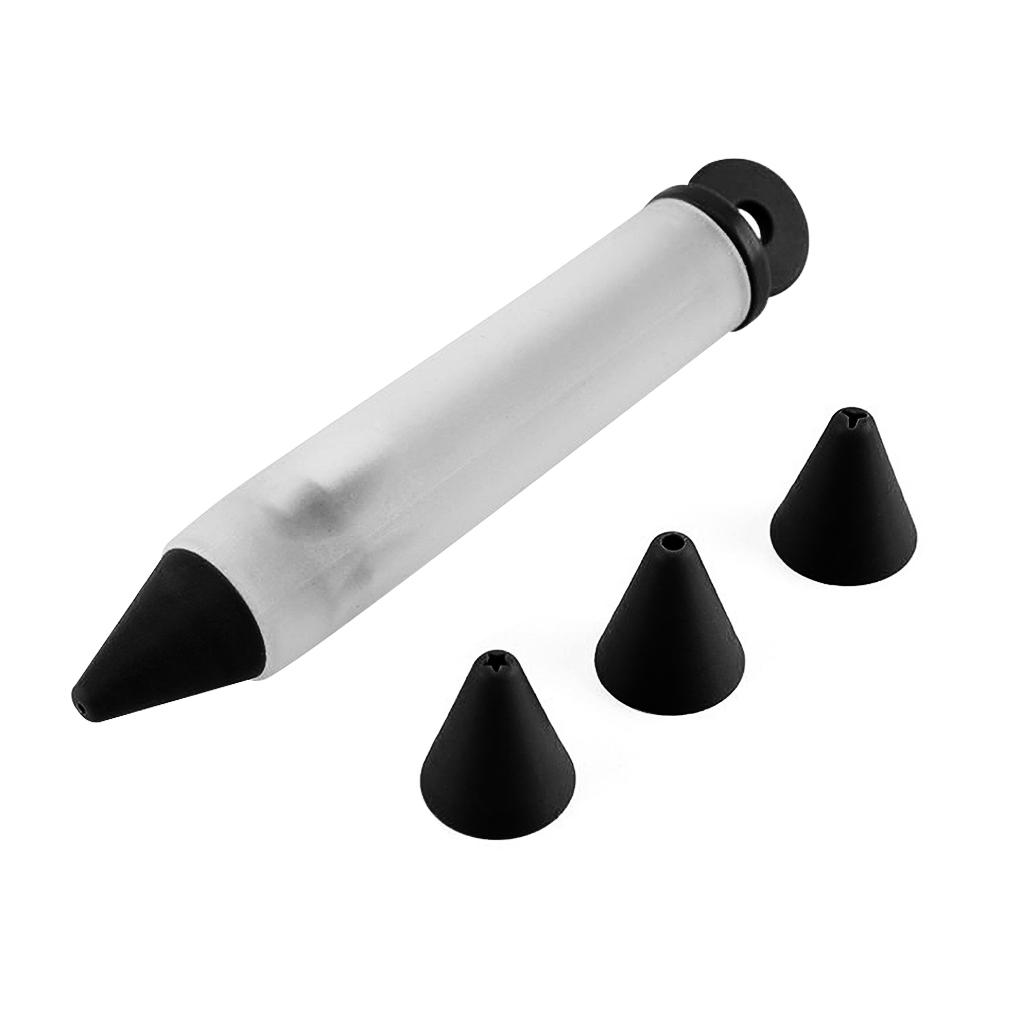 

Ручка для торта силиконовая многоразовая цветочная ручка для письма выдавливание своими руками для выпечки чёрный