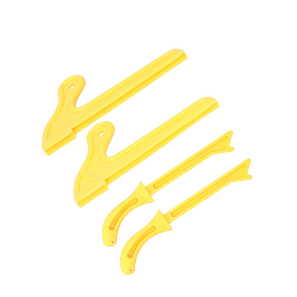 4Pcs Safety Push Sticks Woodworking Hand Protection Tools for Carpentry Table Saw Pusher