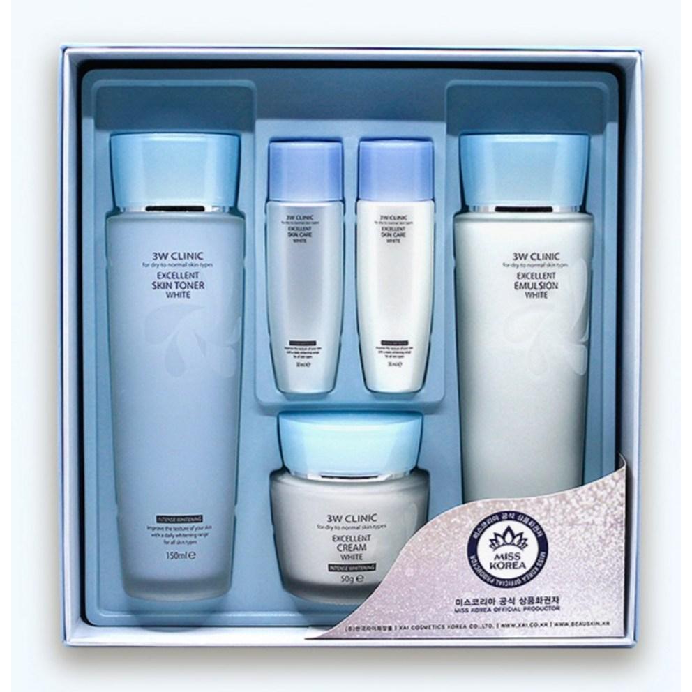 3W Clinic Excellent White Skin Care Set