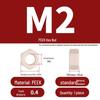 High-Strength PEEK Plastic Hex Nuts: Locking Caps, Corrosion & High-Temperature Resistant (Sizes M2-M20)