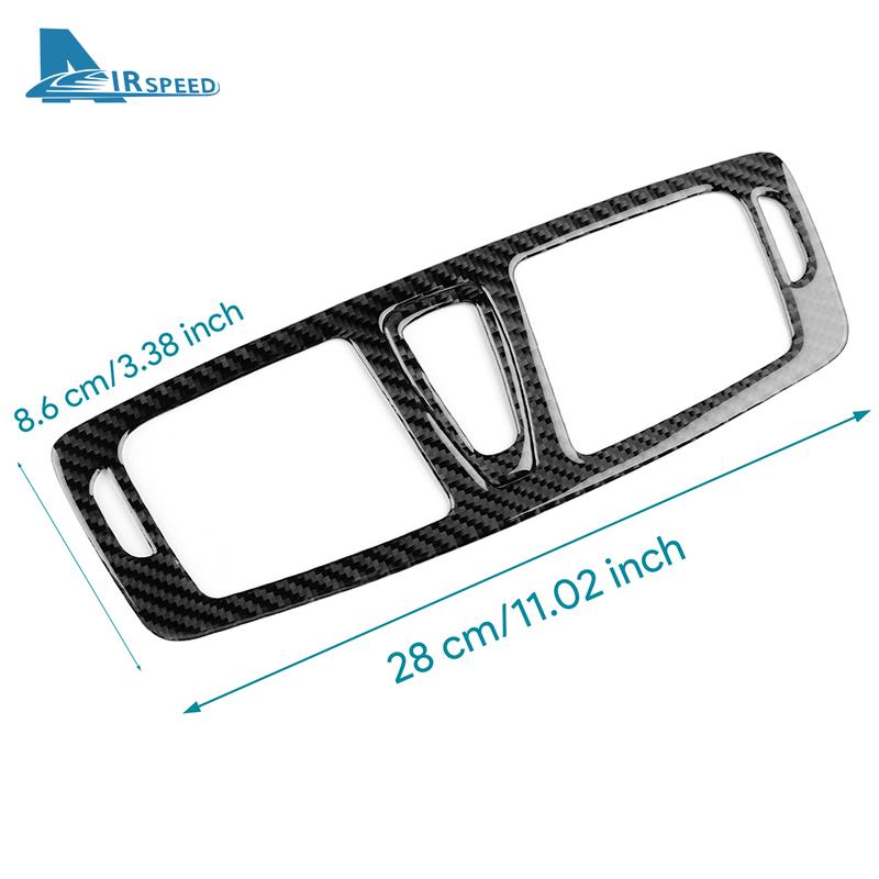 Renault Megane RS 2009 2010 2011 2012 2013 2014 2015 LHD RHD Araç Orta Konsol Hava Mazgalı Kaplaması İçin Gerçek Yumuşak Karbon Fiber Sticker