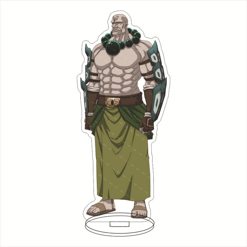 

Anime The Ossan Newbie Adventurer Trained to Death by the Most Powerful Party, Became Invincible Acrylic Stand Plate Gift 15 cm