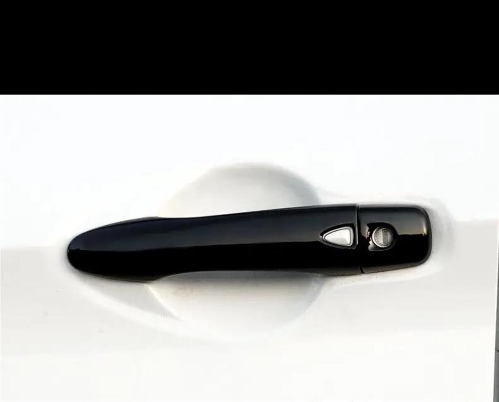 Gloss Black Chrome Car Door Steering Wheel Cover Sticker Fit Nissan X-Trail T32 MK3