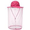 Unisex Mosquito Insect Bee Net Mesh Head Face Protector Fishing Hunting Hat