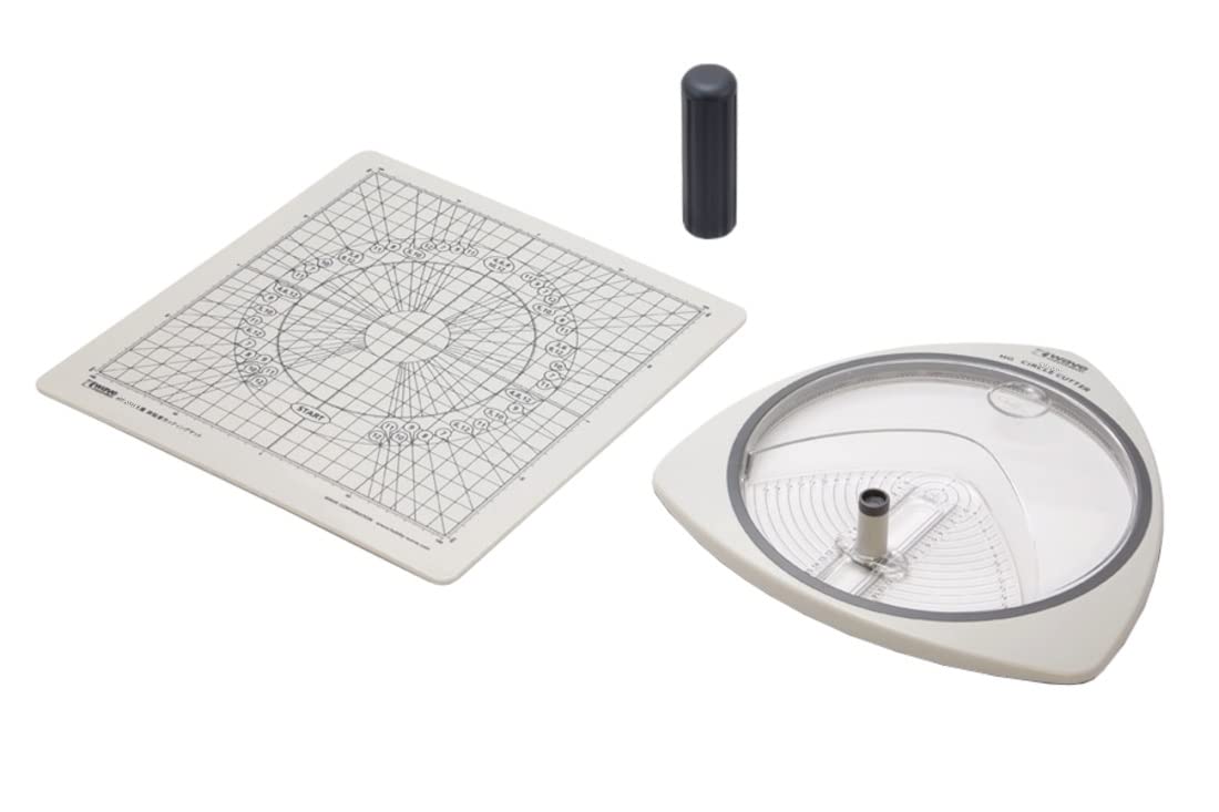 

Wave Hobby Tool Series HG Circle Cutter Set (with Mini Low-Adhesion Cutting Mat) for Plastic Models, HT-219