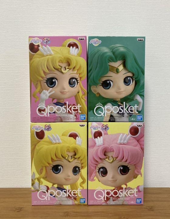

Набор из 4 фигурок Sailor Moon Qposket