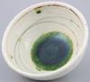 Mino Ware Rice Bowl by Nakagaki Shino Style with Oribe Spiral Bowl/tea Renji, Small, Pattern, 043-0126