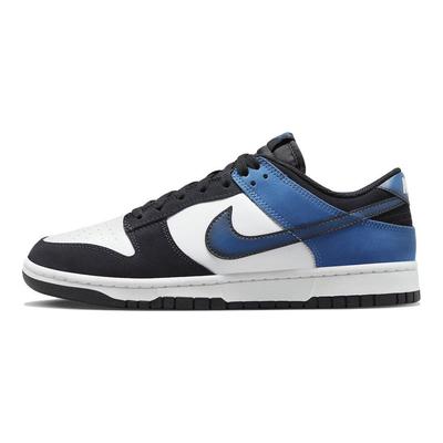 Dunk Low Aérographe - Bleu Industriel Baskets Unisexe Blanc Sommet Noir Blanc FD6923-100