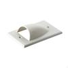Single Gang Low Voltage Recessed Wall Plate Audio Accessories Dustproof DIY Tidy Cover for Video