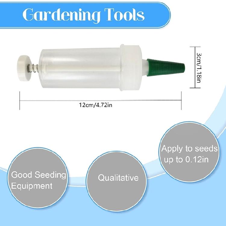 Portable Planting Spreader  Edition Handheld Tool for Tiny Planting Multifunctional Planting Dibber and Planter