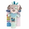 Baby Soft Plush Rattle Toy With Dog Hedgehog Rhinoceros Design For Newborns And Toddlers