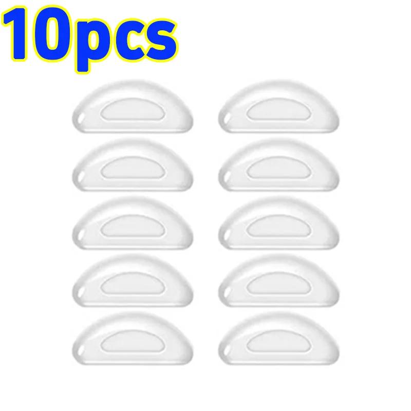 

Black Anti Slip Eyeglasses Nasal Supports Silicone Clear Soft Self-adhesive Nose-holder Invisible Glasses Air Cushion Nose Pads
