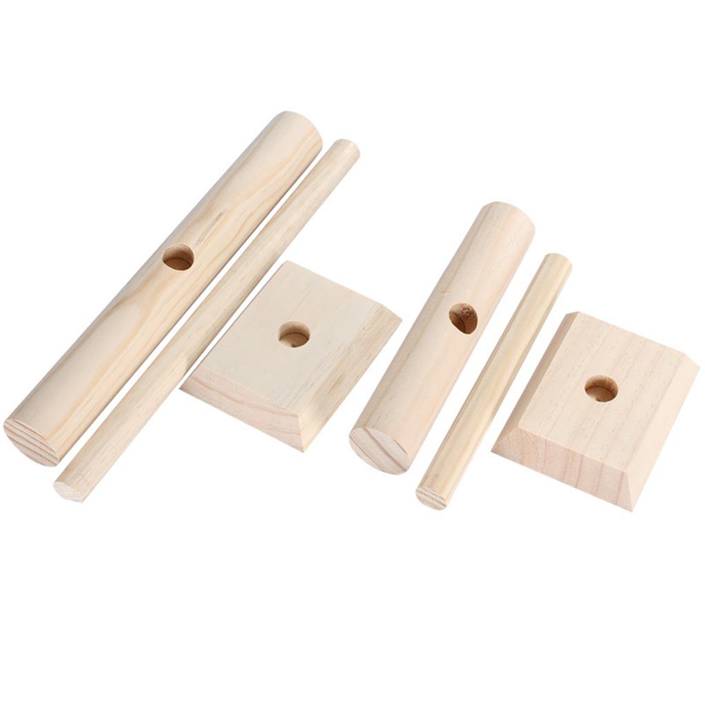 Jewelry Display Stand Wood Bedroom Dormitory Table Necklace Choker Bracelet Bangle Organizer Show Holder Rack Girls