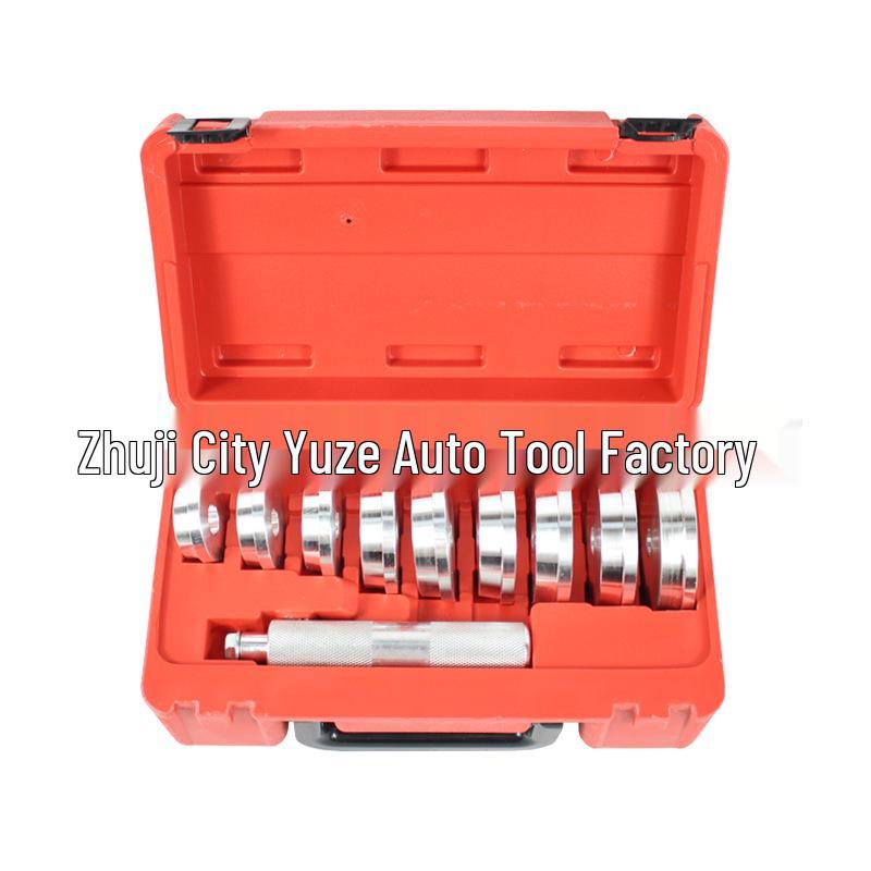 10-Piece Wheel Hub Bearing Installation & Seal Press Tool Set