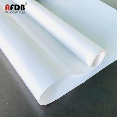White Opaque Heat Control Window Film Stained Glass Vinyl Self Adhesive Tint Privacy Window Sticker for Home Window Cover