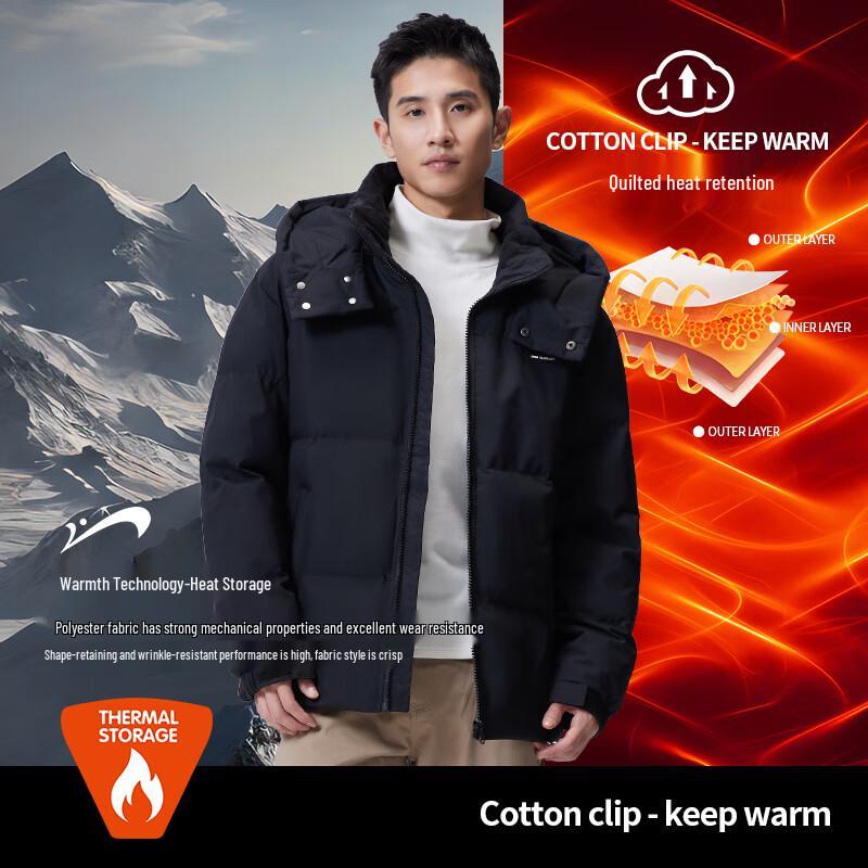 Peak Unisex Graphene Heated Thermal Cotton Jacket