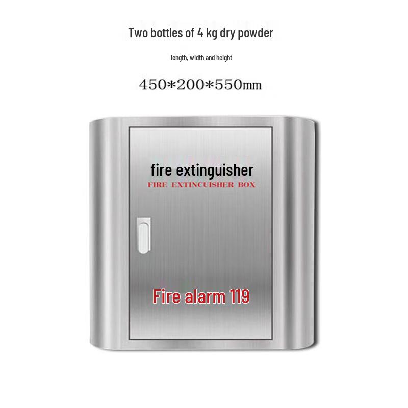 Brangdy Stainless Steel Fire Extinguisher Cabinet