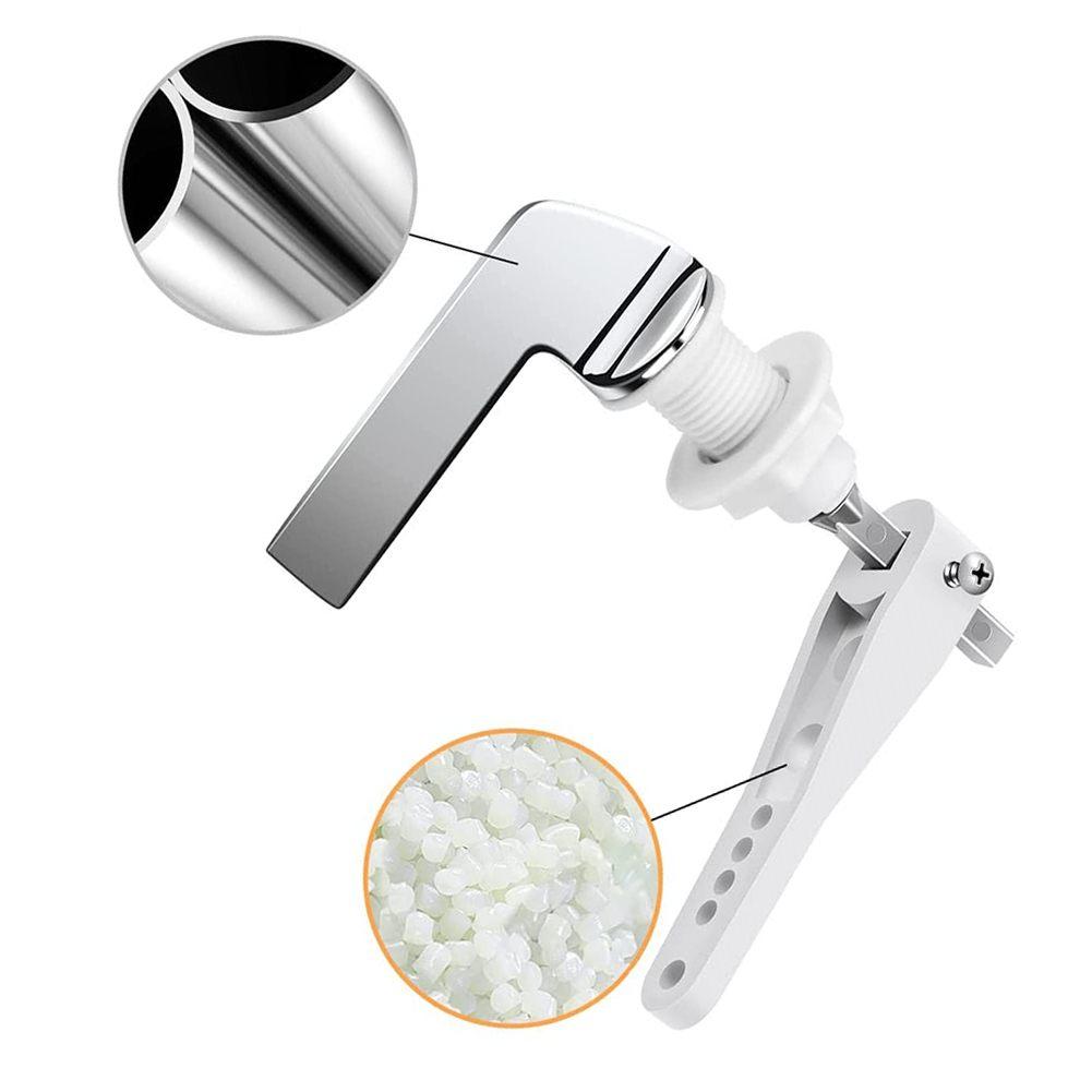 10,5 cm x 9,5 cm Atașamente pentru mâner pentru toaletă Metal cromat Durabil