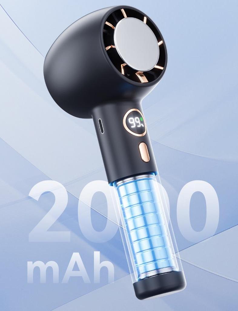 Portable USB Cold Compress Handheld Fan for Outdoor Travel and Sports