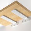 1 Set Metal Wall Shelf Support Wall Mount Cast Iron Shelves Brackets 3Mm Heavy Duty Floating Shelf Brackets Accessories