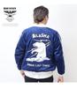 VELVETTEN SOUVENIR JACKET 51386 NAVY [Houston] (ALASKA)