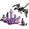 LEGO Minecraft Ender Dragon and End Ship Toy Toy Present Birthday Block Christmas Boys Girls Children 8 Years Old 9 Years Old 10 Years Old Elementary