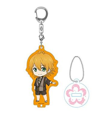 Orange Rouge Touken Ranbu Hanamaru Season 2 Nendoroid Plus Acrylic Keychain with Stand Urashima Kotetsu