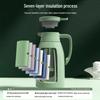 Large Capacity Glass Liner Warm Water Thermos - New Model for Dorms and Homes