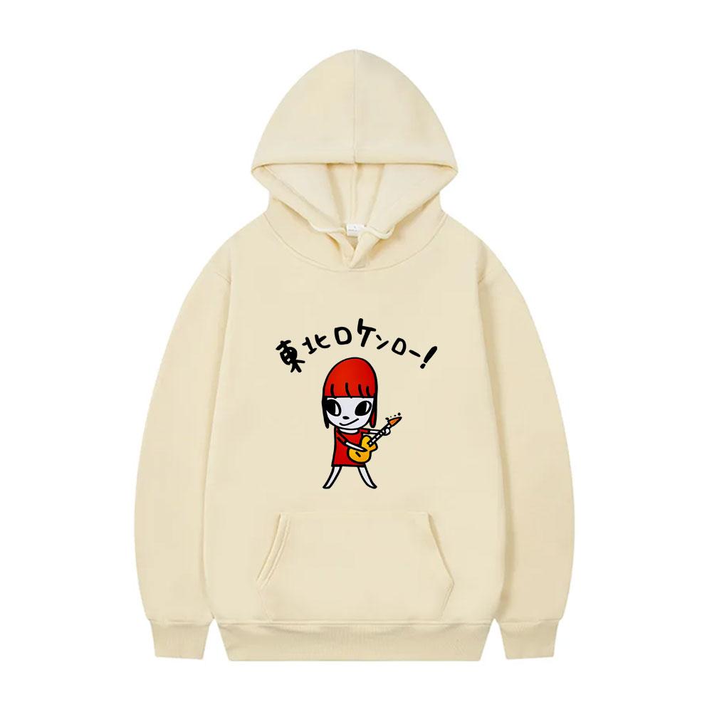Yoshitomo Nara Hoodie Men Women Casual Vintage Streetwear Male Oversized Japanese Funny Pullover Hoodies