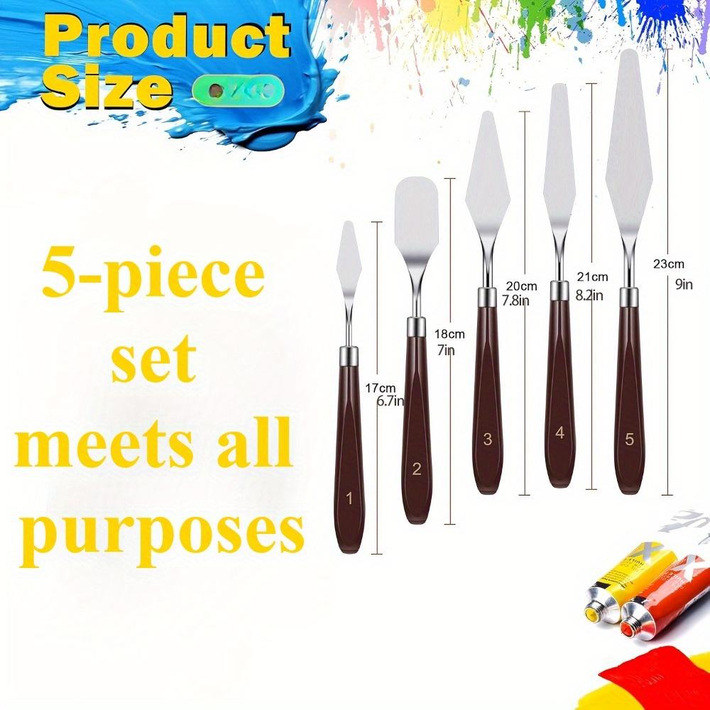 

Spatula Set Painting, Palette Knife, Painting Knives for Texture Paste, Painting Tools, Art Accessories pinceles