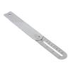403 Stainless Steel Angle Ruler with Waterproof and Rust Resistant Properties for Construction and For Woodworking