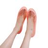 Korean Low-Cut Mesh Slip-On Transparent Women's Sandals