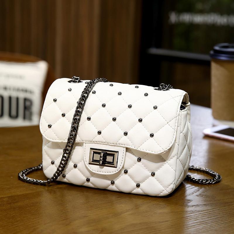 IELGY Ladies Diamond Chain Bag Spring Summer Shoulder Messenger Bag