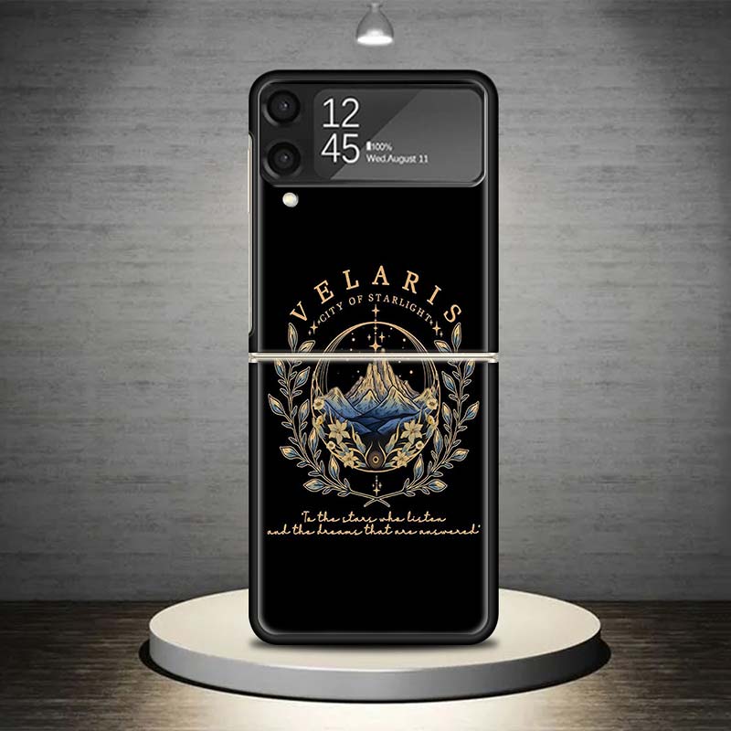 Ein Hof aus Nebel und Zorn Sarah J Maas Handyhülle Für Samsung Galaxy Z Flip 7 6 5 4 3 5G Stoßfeste Hülle Z Flip7 Flip6 ZFlip5 Flip3