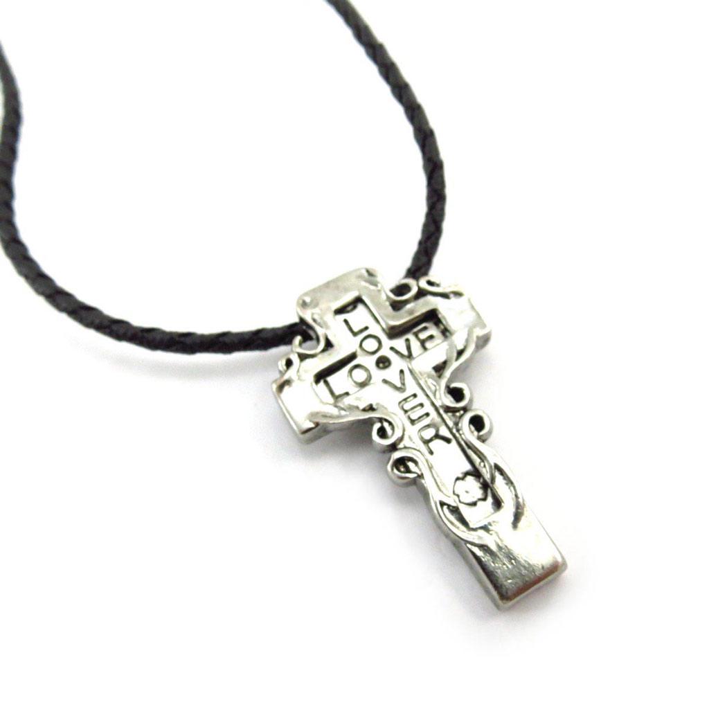 Les Trésors De Lily [J6295] - Designer Necklace 'Mystical Cross'