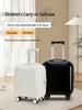 18" Candy Color Lightweight Carry-On Suitcase with Silent Wheels and Trolley Handle for Children