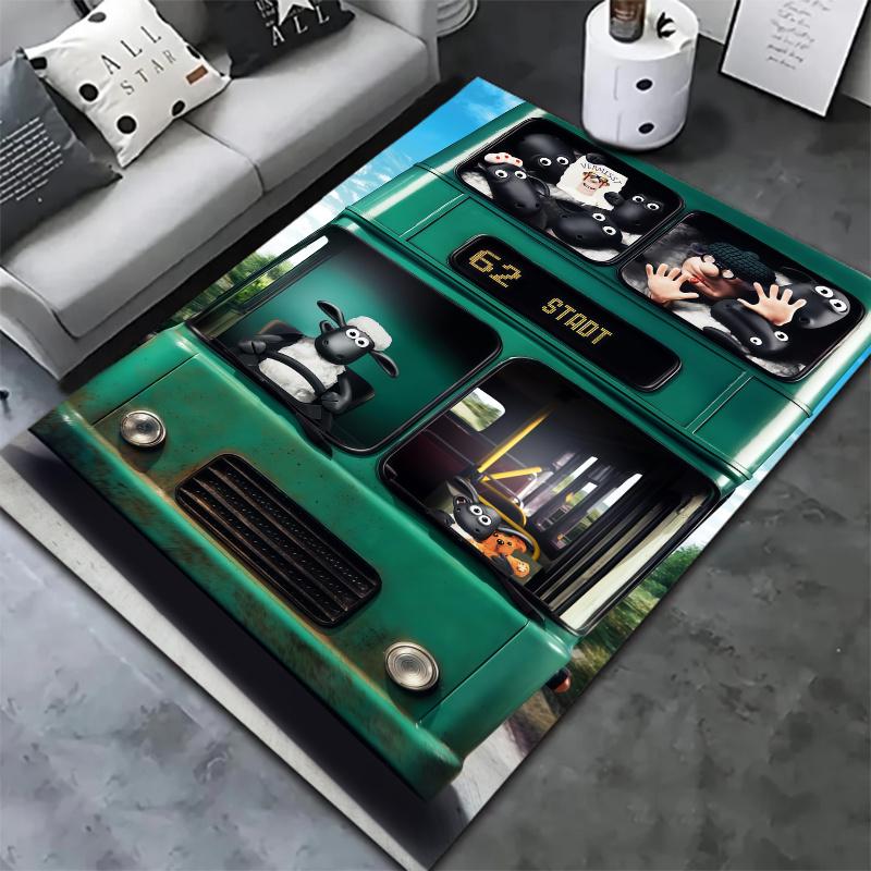 Shaun Carpet Rug for Living Room Bedroom Home Sofa Decoration,Kids play Nonslip Floor Mat