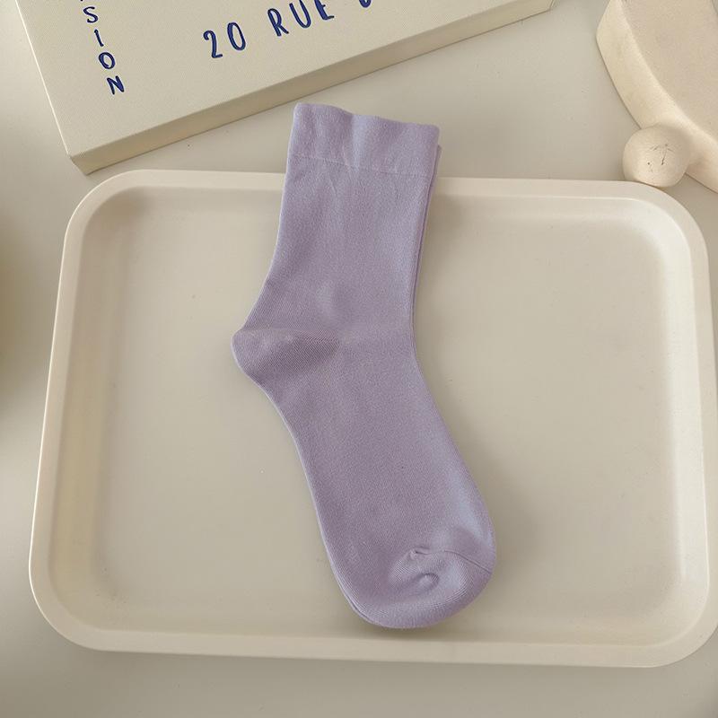 

Zhuji Women s Pure Cotton Soft Maternity Socks - Spring/Autumn Anti-Odor Sweat-Absorbent Loose Fit Versatile Style One Size