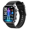 ET573 AMOLED Screen Smart Watch ECG Health Monitoring Men Outdoor Sports Fitness Flashlight BT Calling SOS AI Voice Smartwatch