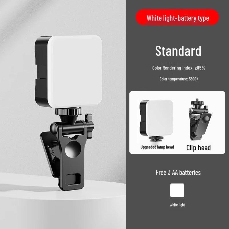 Mini Portable RGB Fill Light for Selfies, Streaming, and Photography